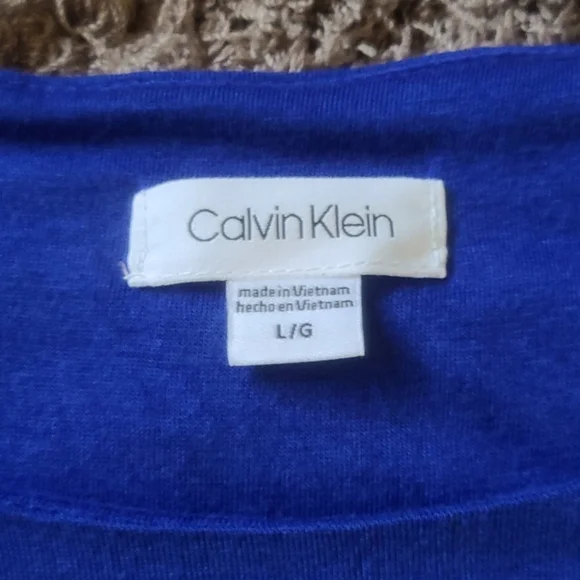 🛍️2/$20 Calvin Klein Top Sz L - Picture 3 of 11